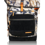 5. Dalston Ridley Roll Top Backpack in  Multi Camo
