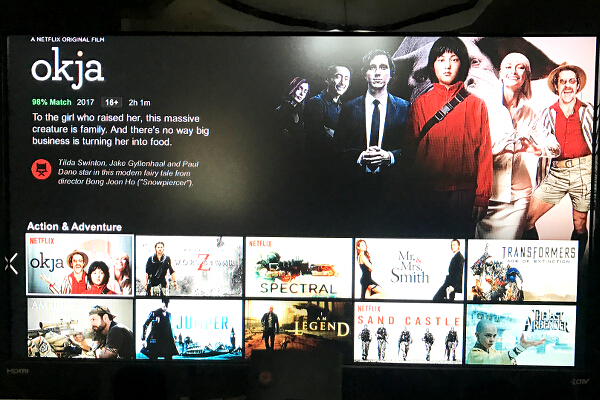 AndroidTV box screen